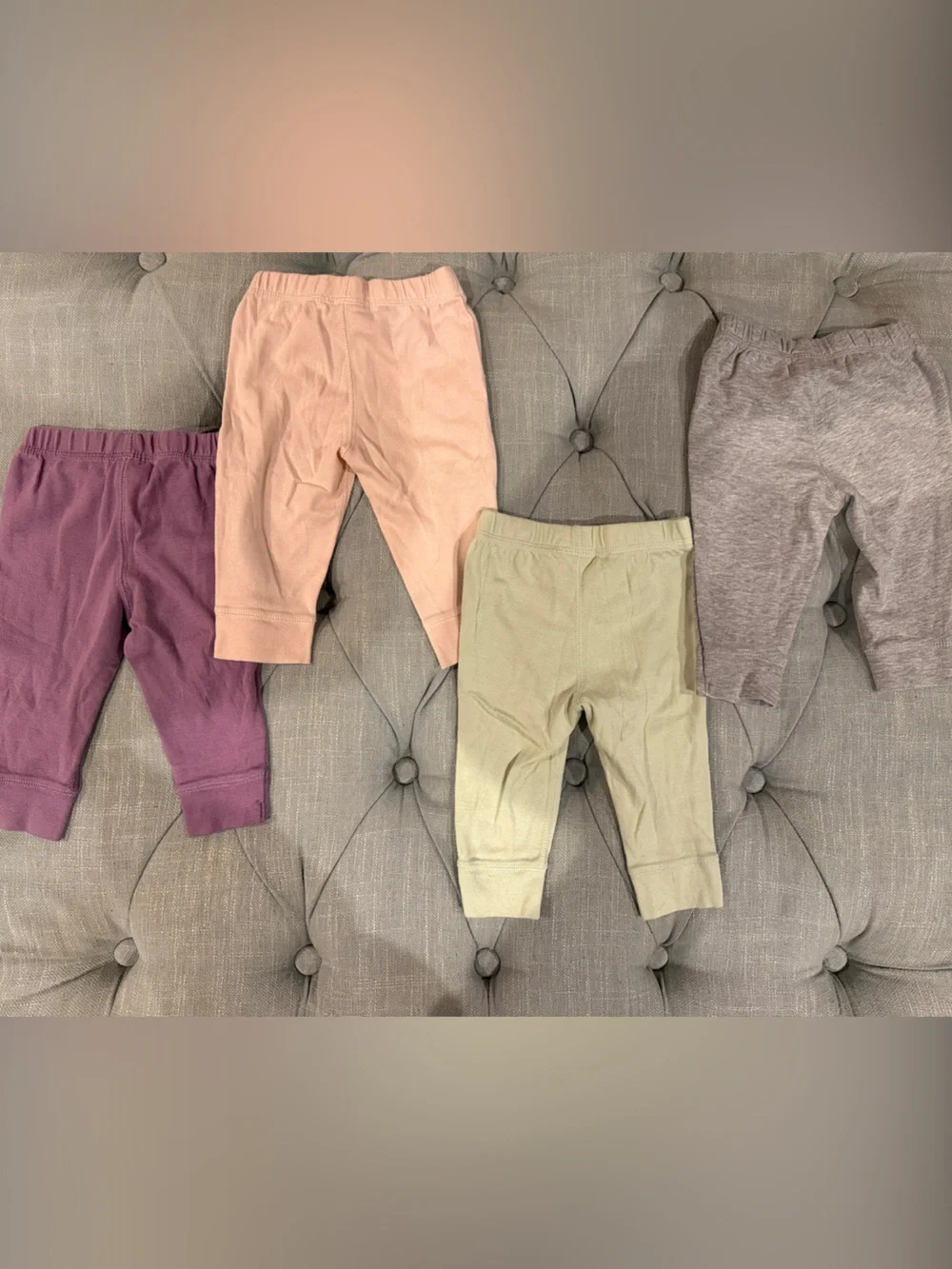 Carter's Cozy Cotton Jogger Pants - Pink, Purple, Green, Gray